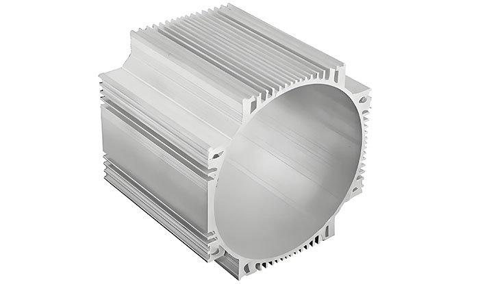 鋁型材定制開(kāi)模電機(jī)殼鋁型材-2